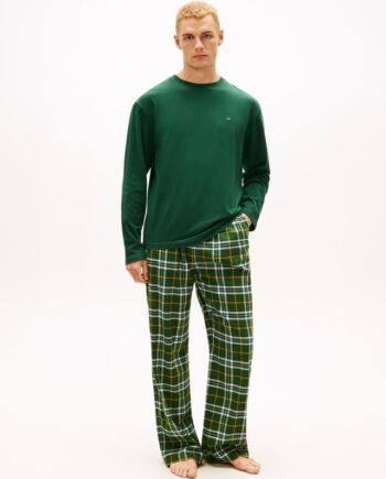 Ls Pj Relaxed Flannel Print