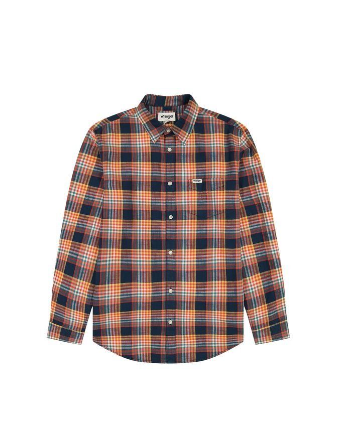 Ls   Pkt Shirt Navy