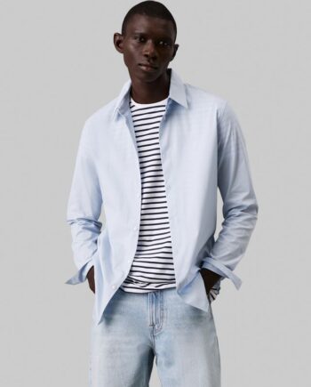 Ls Solid Stretch Slim Shirt
