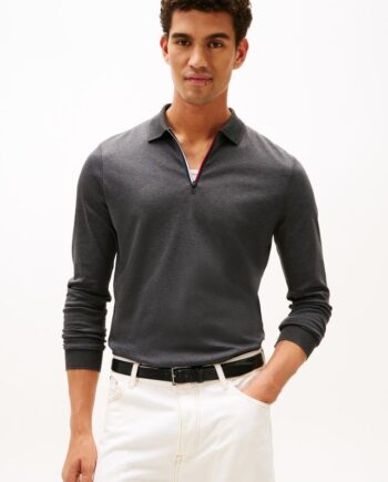 Ls Zip Interlock Reg Polo