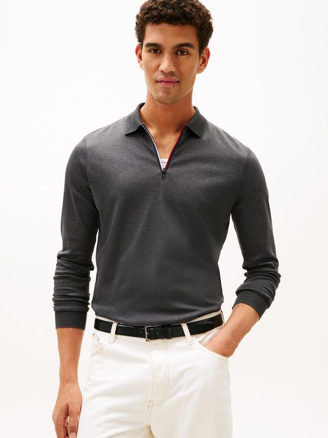 Ls Zip Interlock Reg Polo