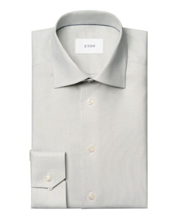 Melange Semi Solid Fine Twill Shirt