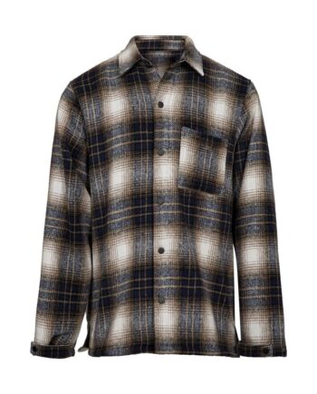 Mens Linned Shirt Reg  Fit