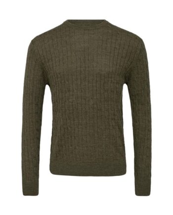 Mens Merino  -neck Modern Fit