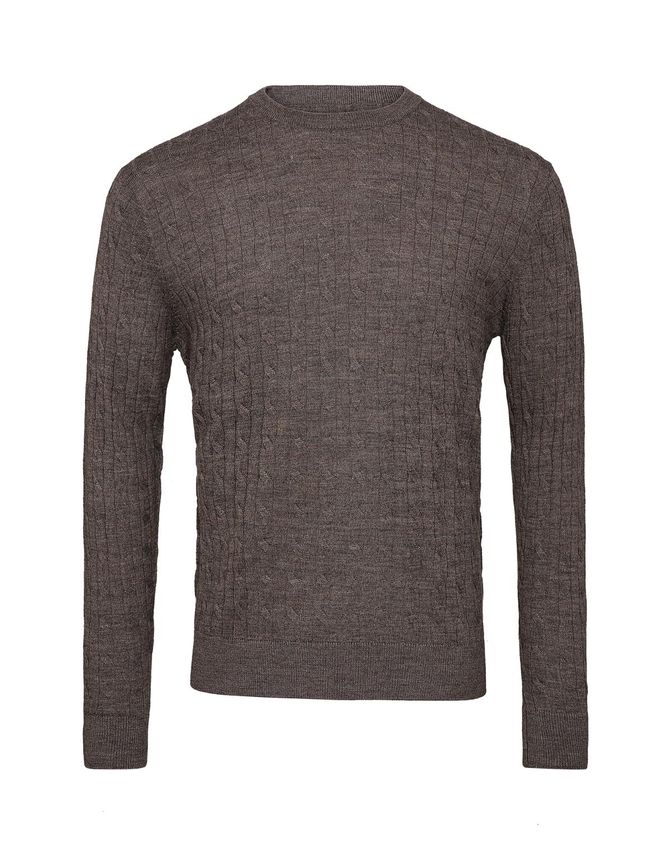 Mens Merino -neck Modern Fit