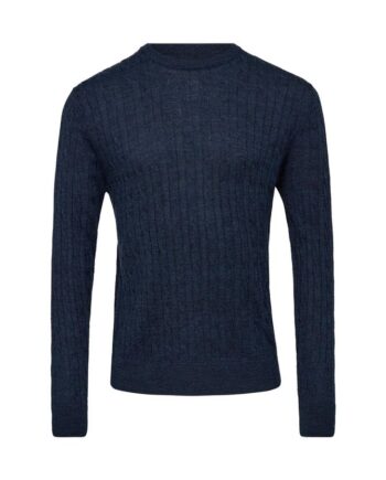 Mens Merino  -neck Modern Fit