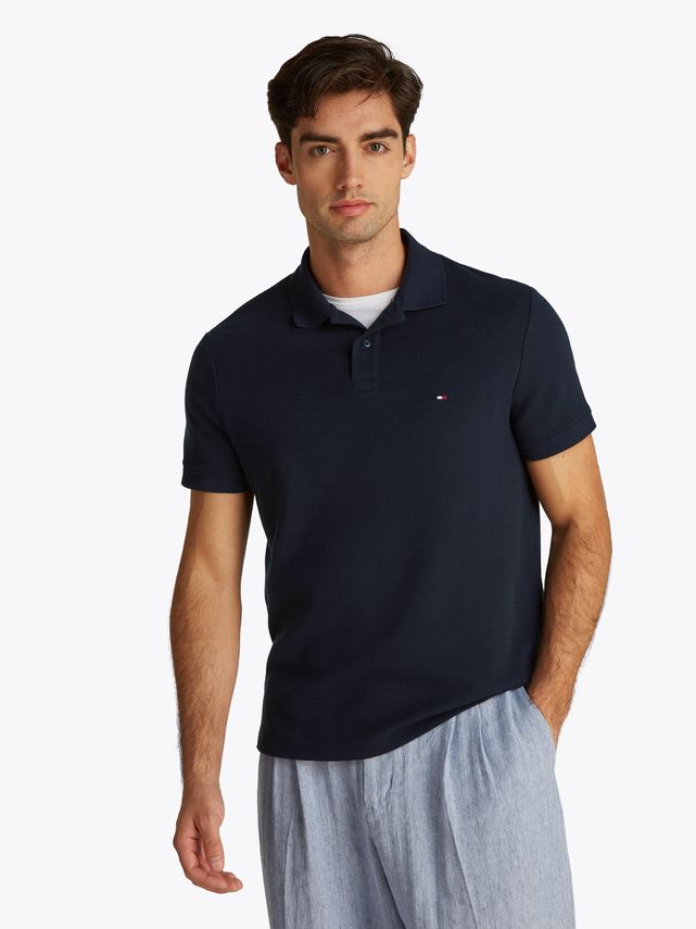 Mercerised Jacquard Reg Polo