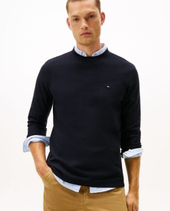 Mercerized Jacquard Ls Tee