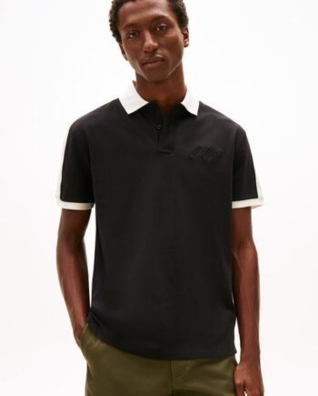 Mesh Detail Classic Fit Polo