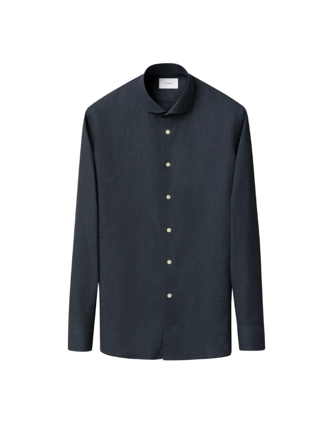 Micro Check Signature Flannel Shirt