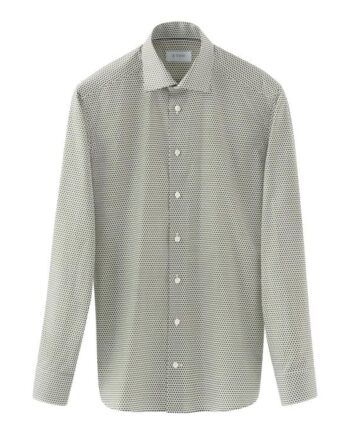 Micro Floral Signature Twill Shirt