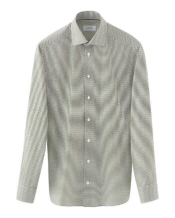 Micro Floral Signature Twill Shirt