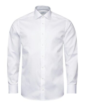 Micro Print Effect Signature Twill Shirt