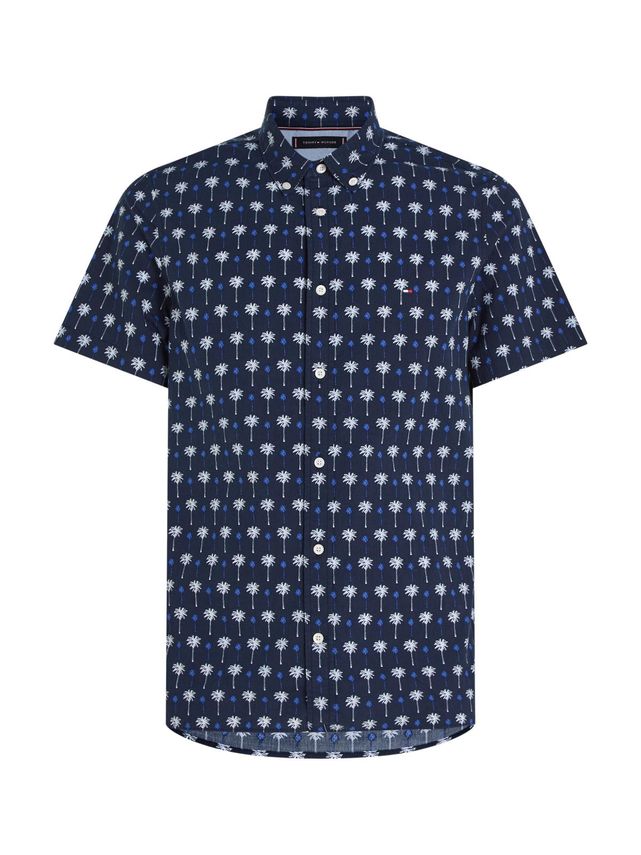 Mini Palm Print Sf Shirt