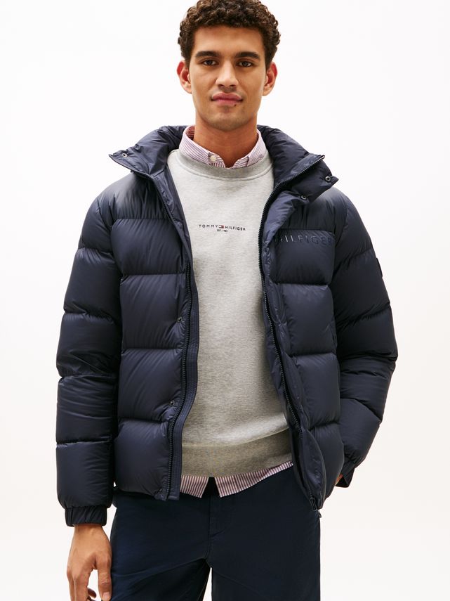Mix Down Hooded Puffer
