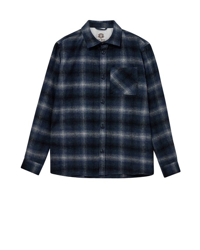 Mmgdavid Wool Check Shirt