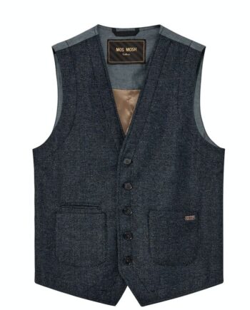 Mmgmason Herringbone Waistcoat