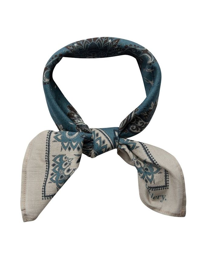 Mmgneckerchief Voile Ocean Paisley