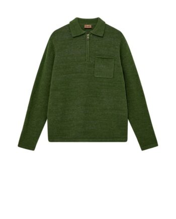 Mmgryan Soft Zip Polo Pullover