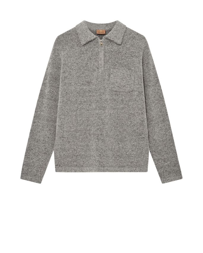 Mmgryan Soft Zip Polo Pullover