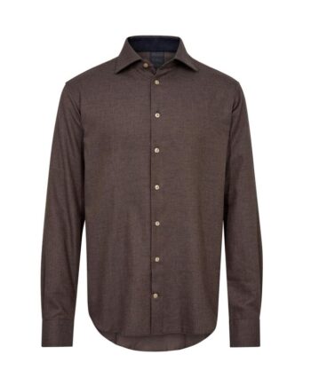 Modern Fit     Shirt Brushed