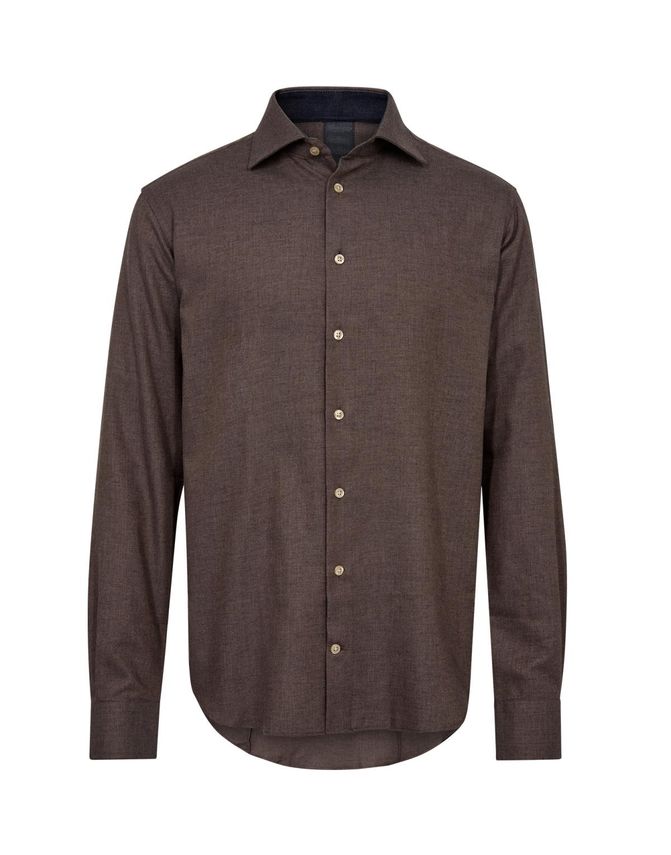 Modern Fit Shirt Brushed