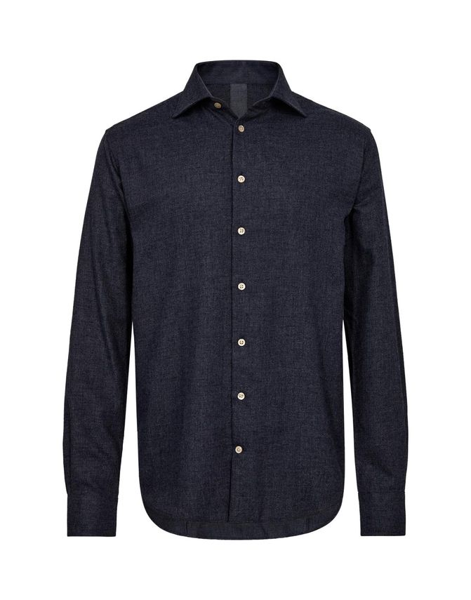 Modern Fit Shirt Brushed