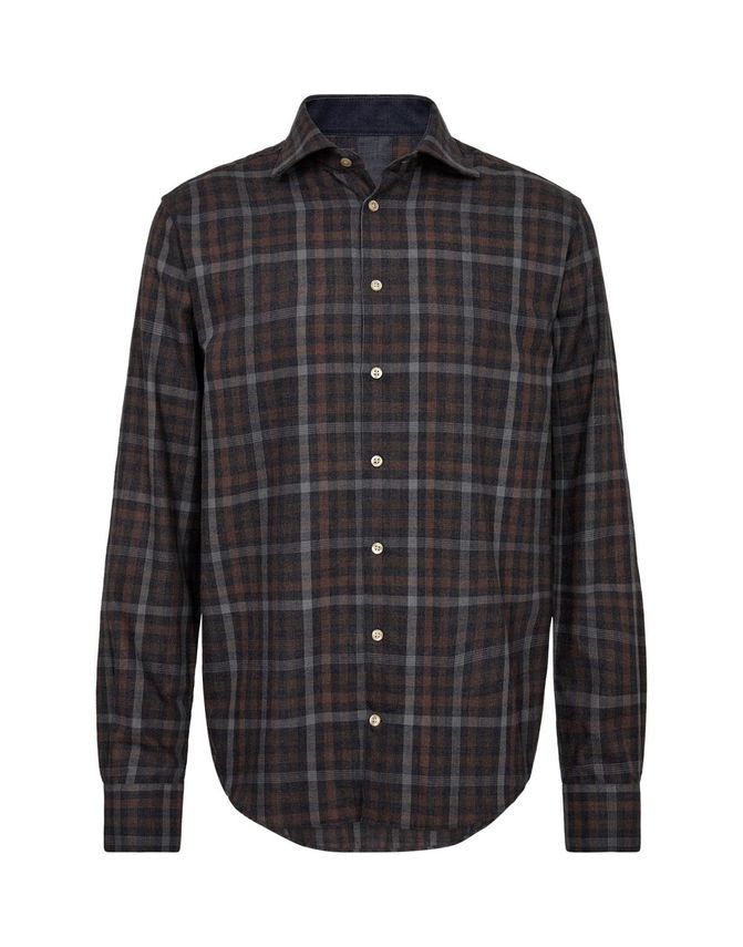 Modern Fit Twill Shirt