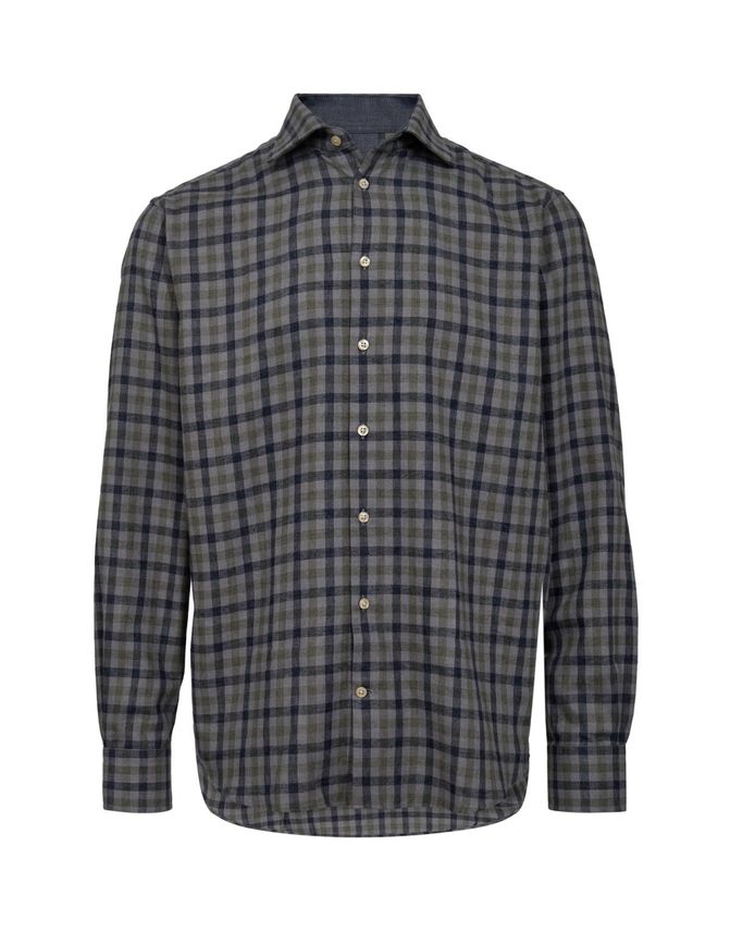 Modern Fit Twill Shirt