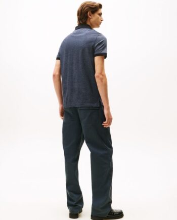 Mouline Check Jacquard Reg Polo