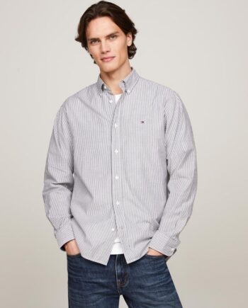 Nat  Soft Easy Stripe Rf Shirt