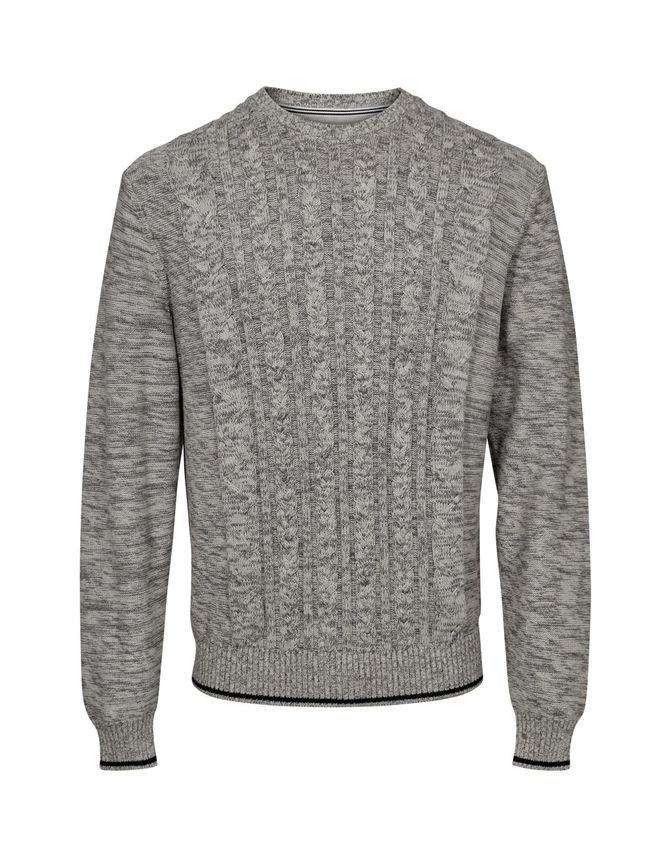 -neck Regular Knit