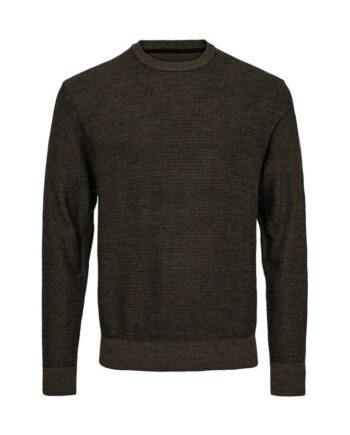 -neck Wool Modern Fit