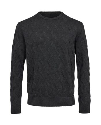 -neck Wool Modern Fit