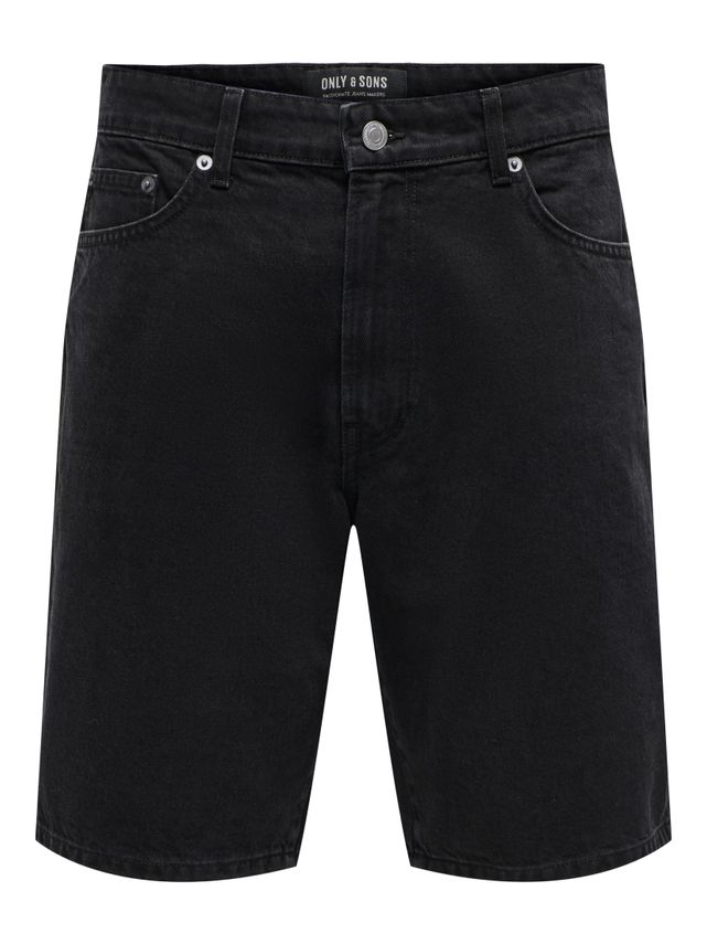 Onsfade Black 9087 Tai Dnm Shorts