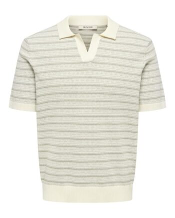 Onstilo Life Reg Ss Split Neck Knit
