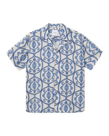 Ornament Aop Tencel Ss Shirt