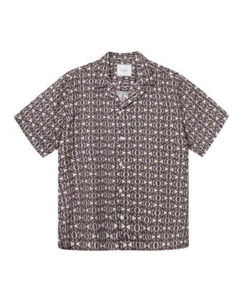 Ornament Aop Tencel Ss Shirt