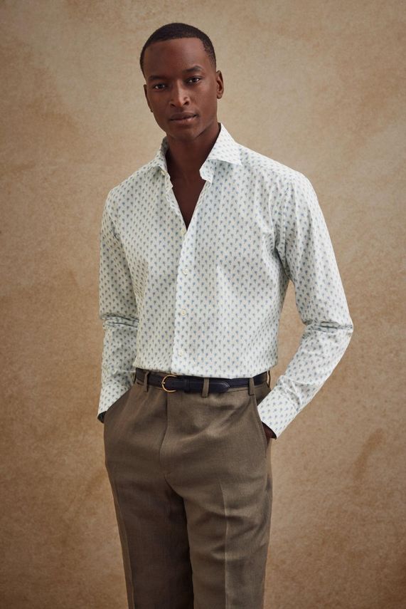 Palm Tree Signature Twill Shirt