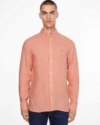 Pigment Dyed Linen Rf Shirt