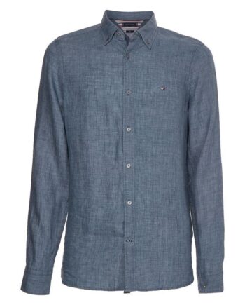 Pigment Dyed Linen Rf Shirt