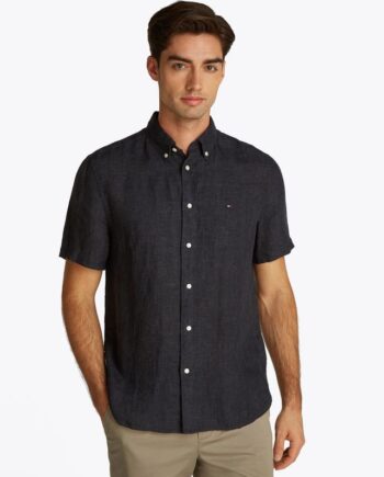Pigment Dyed Linen Rf Shirt