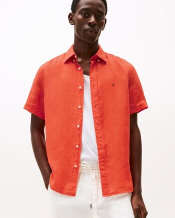 Pigment Dyed Linen Rf Shirt