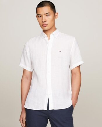 Pigment Dyed Linen Rf Shirt