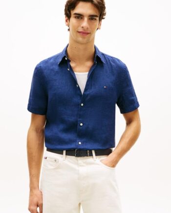 Pigment Dyed Linen Rf Shirt