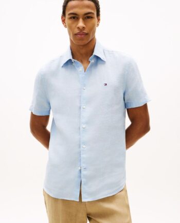 Pigment Dyed Linen Rf Shirt