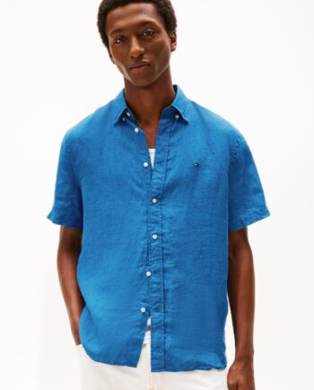 Pigment Dyed Linen Rf Shirt