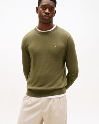 Pima Org Ctn Cashmere Crew Neck