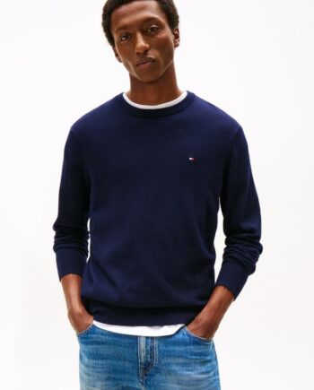 Pima Org Ctn Cashmere Crew Neck
