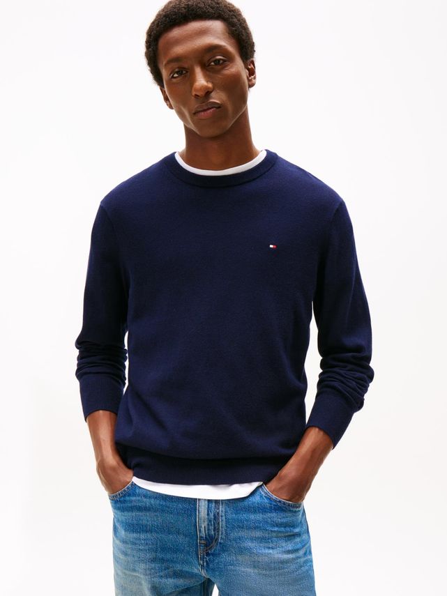 Pima Org Ctn Cashmere Crew Neck